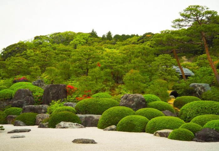 足立美術館の庭園