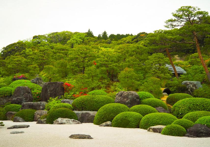 足立美術館の庭園