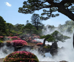 日本庭園「由志園」